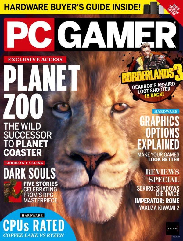 PC Gamer US   Issue 319 (July 2019) cover